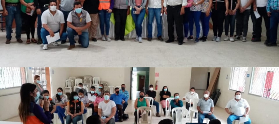 SOCIALIZACIÓN Y CONFORMACIÓN DE LAS BRIGADAS COMUNITARIAS EN ALLURIQUIN.