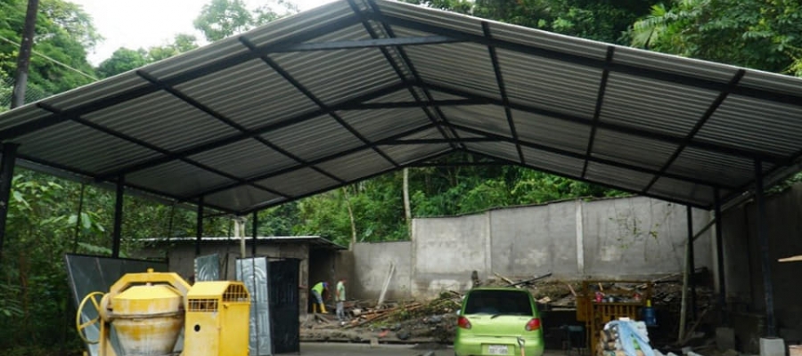 CONSTRUCCION DE LA INFRAESTRUCTUTA PARA LA FABRICA DE ADOQUINES EN EL BARRIO SAN MIGUEL